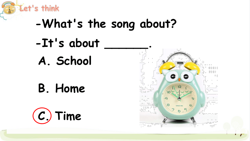Unit 2 What time is it？ Part A Let's learn  课件(共27张PPT)