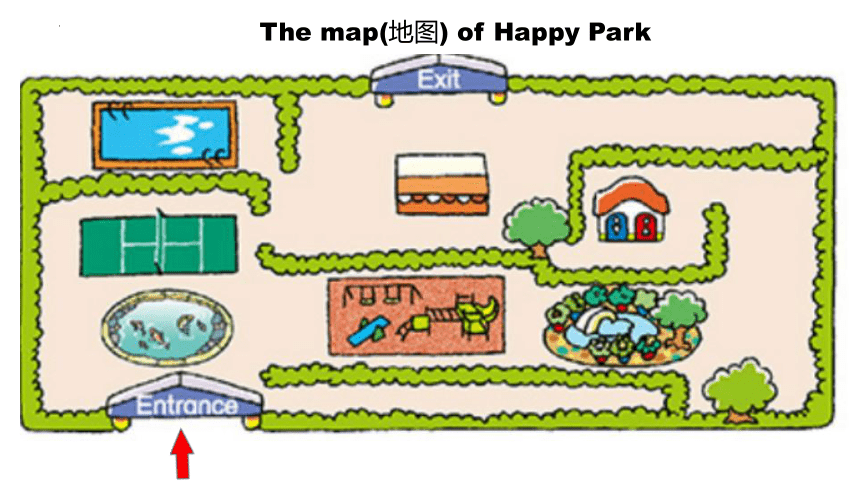 新思维英语二年级上册Chapter6 Places in the park-AB课件(共22张PPT)