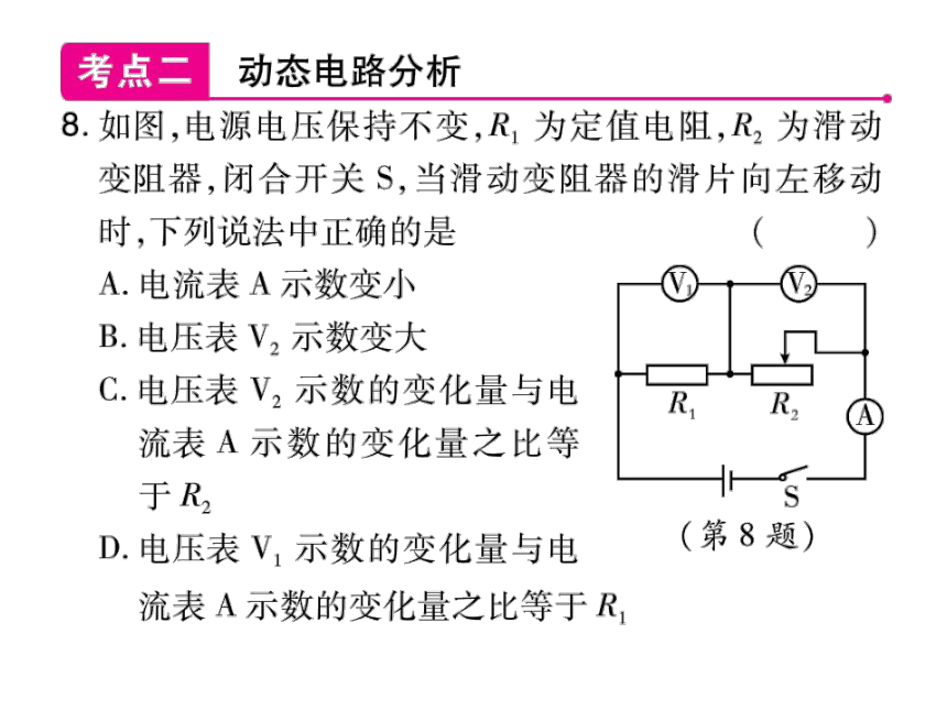 2021-2022学年人教版九年级物理习题课件  第17章 章末整理与复习(共53张PPT)