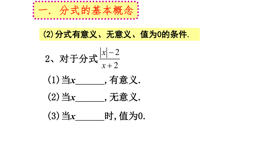 苏科版数学八年级下册《10 分式》小结与思考1-2 课件 （共29张PPT）