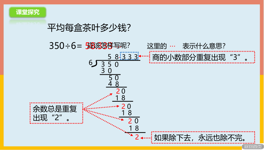 3.3.2循环小数、有限小数、无限小数课件1-2022-2023学年五年级数学上册-青岛版(共18张PPT)