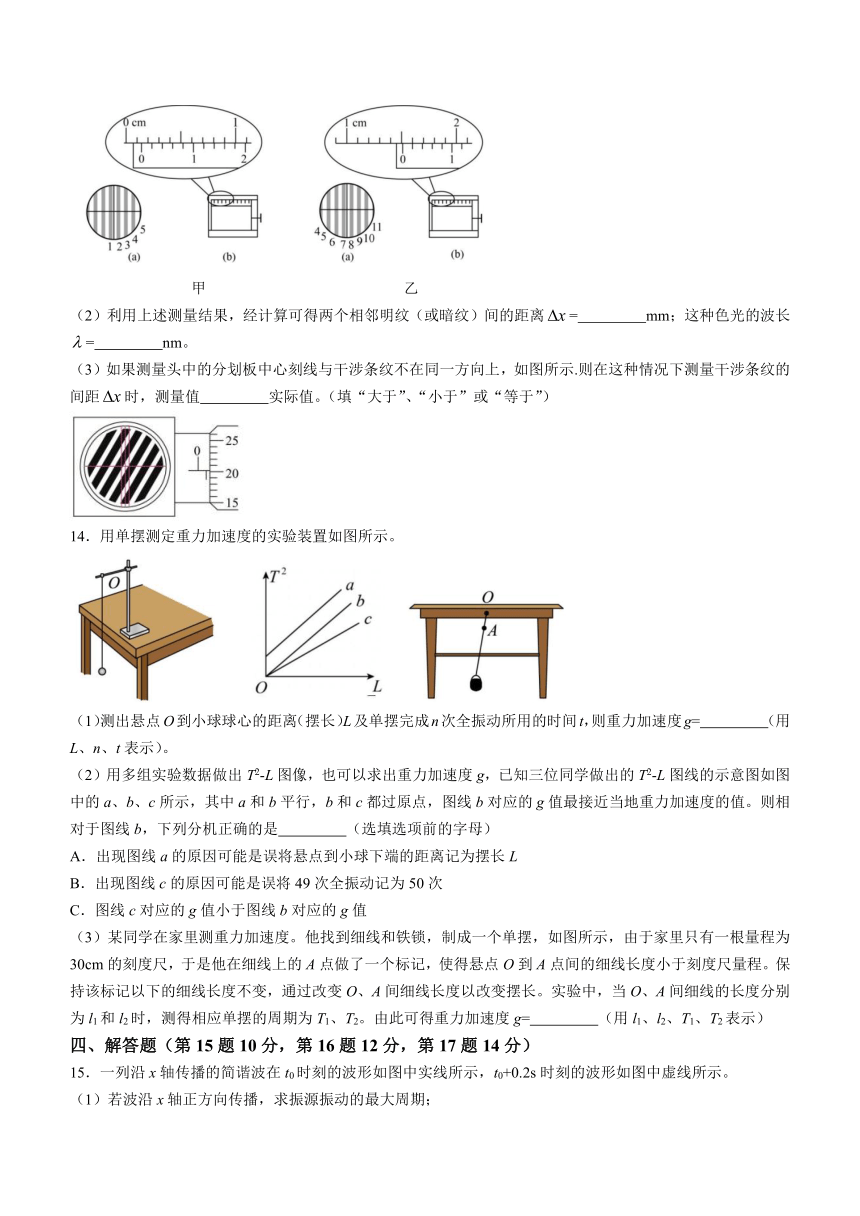 吉林省延边市重点中学2022-2023学年高二下学期期中考试物理试题（含解析）