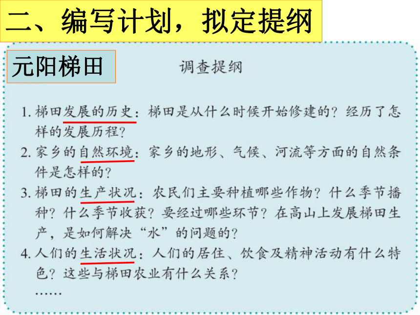 人文地理下册 综合探究五--如何开展社会调查——以调查家乡为例课件