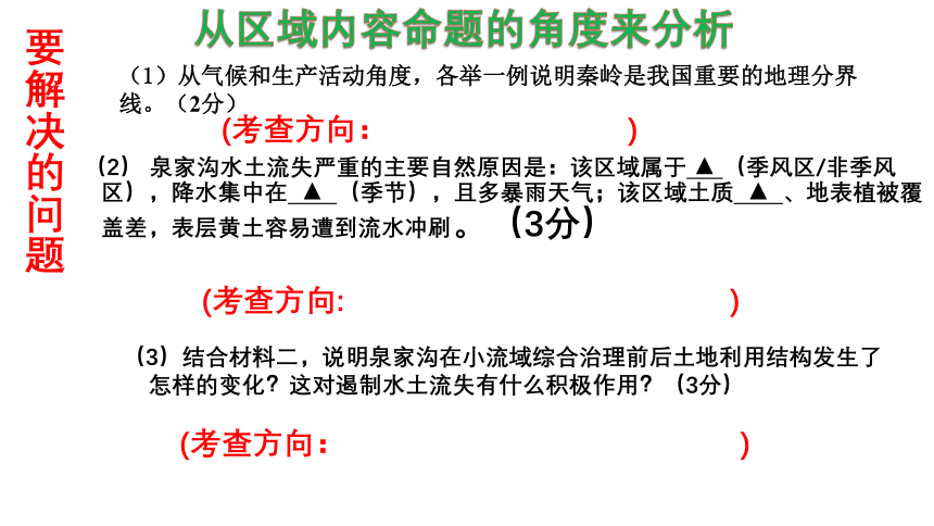 中考历史与社会 中国区域 复习课件（18张PPT）