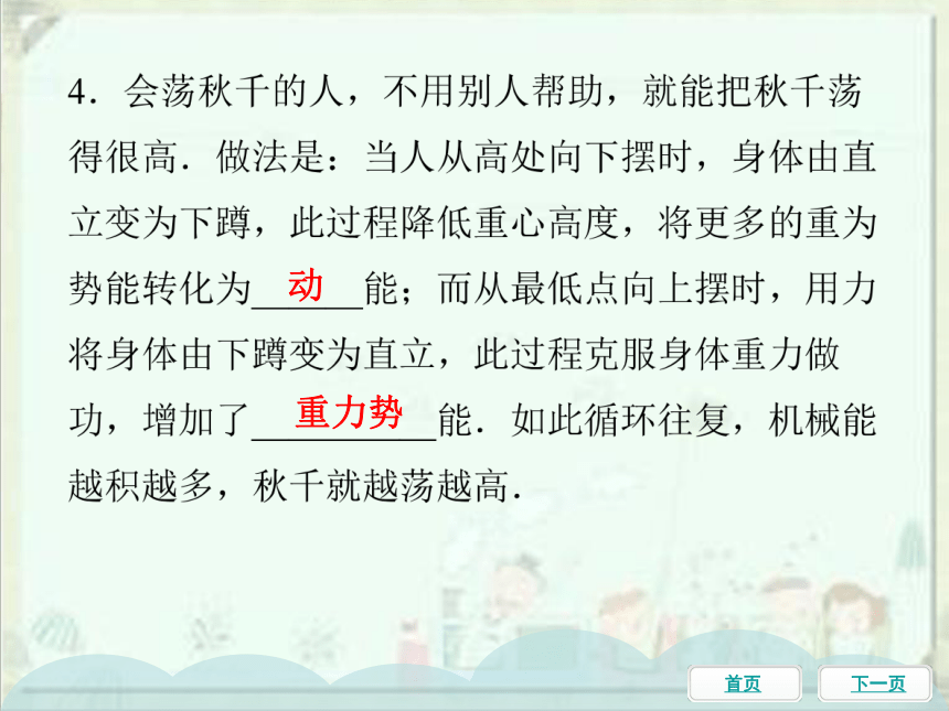 2021年中考物理一轮基础知识复习课件：第17课时 动能和势能、机械能及其转化（51张ppt）