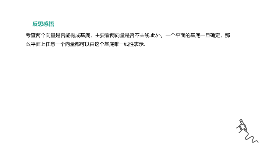 高中数学必修第二册人教A版-第六章 -6.3.1平面向量基本定理课件(共23张PPT)