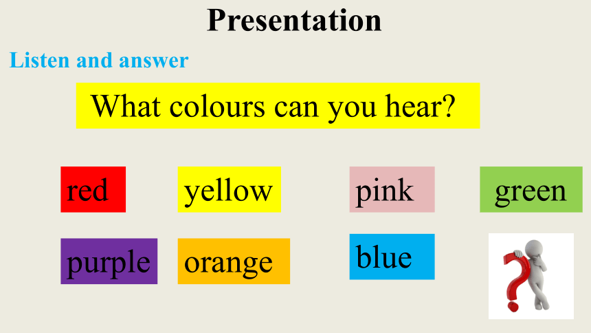 Unit 5 Colours  Lesson 3课件（共14张ppt）