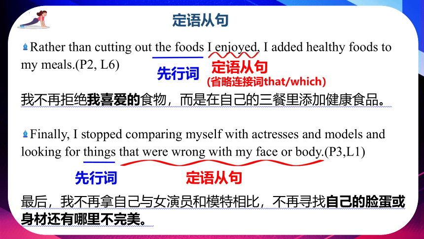 人教版（2019）必修第一册 Unit 3 Sports and Fitness Reading for Writing课件（20张PPT）