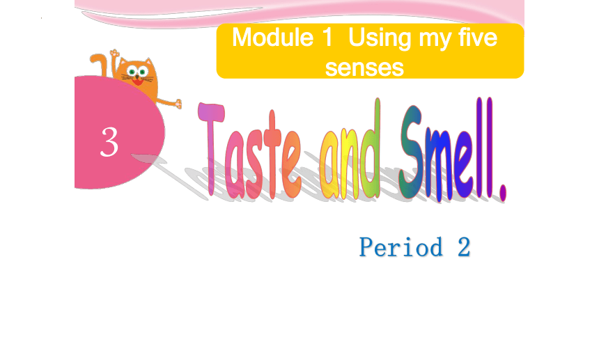Module 1 Unit 3 Taste and Smell课件(共19张PPT)