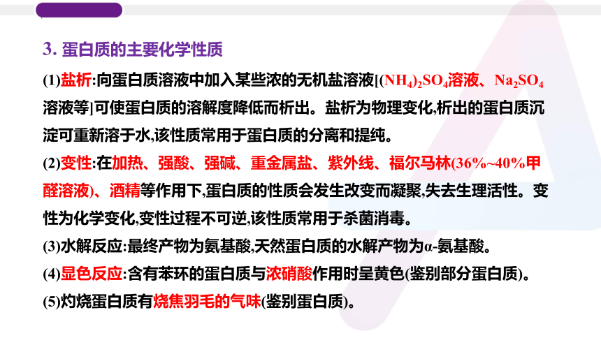 2023年普通高中化学学业水平考试学考复习——专题19　基本营养物质（14张ppt）