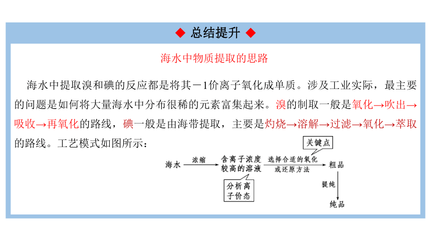 2022届高三化学备考一轮复习：6.6海水中的元素课件