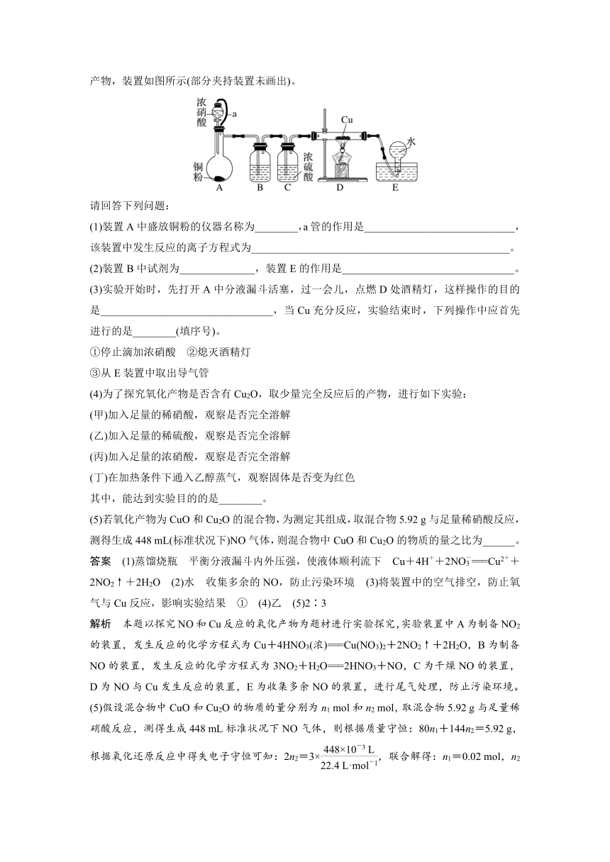 2023年江苏高考 化学大一轮复习 专题10 第二单元　物质的检测综合实验探究（学案+课时精练 word版含解析）