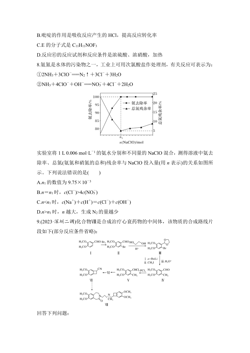 新情境命题1　关注生产生活  专项练增分提能（含解析）2024年高考化学二轮复习