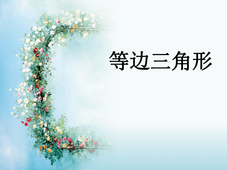 2021-2022学年人教版数学八年级上册13.3.2等边三角形 课件(共24张PPT)