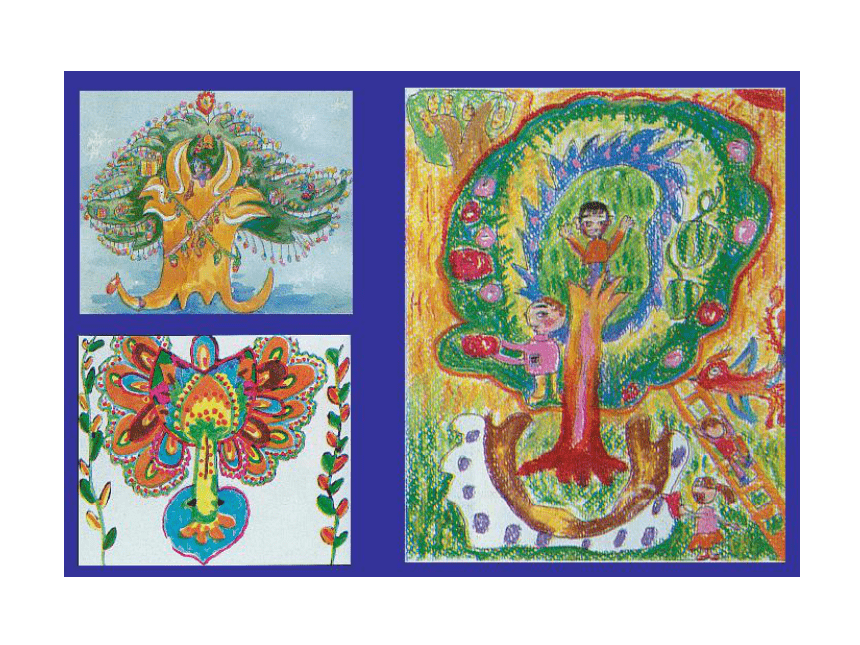 湘美版 美术二年级上册 15 神鸟变树（课件）（14张）