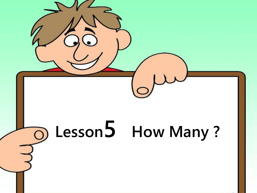 Unit1 Lesson5   How Many  ?课件 (共14张PPT)