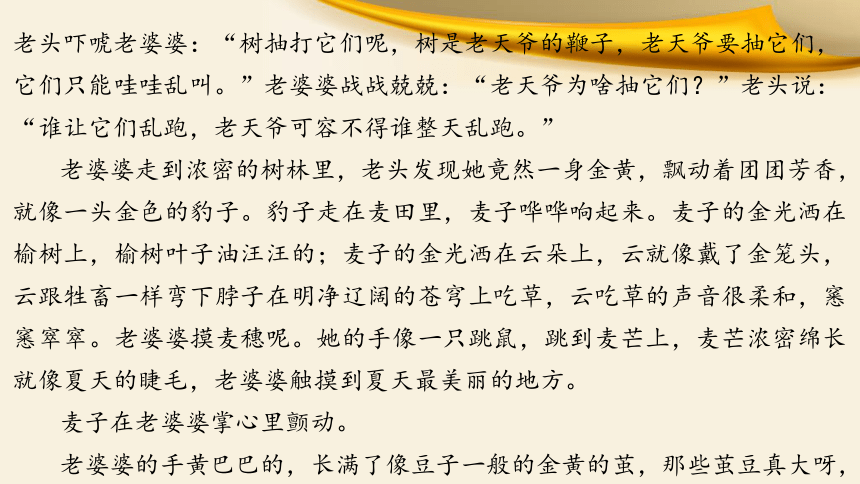 2022届高考语文复习现代文阅读Ⅱ：小说探究：语言艺术课件（42张PPT）