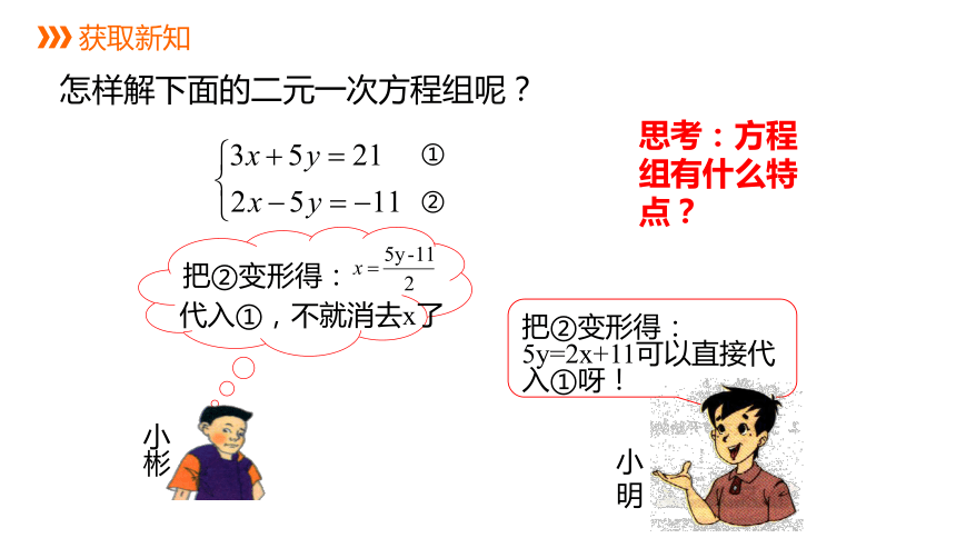 5.2.2加减消元法--- 课件 2021-2022学年北师大版八年级数学上册（21张）