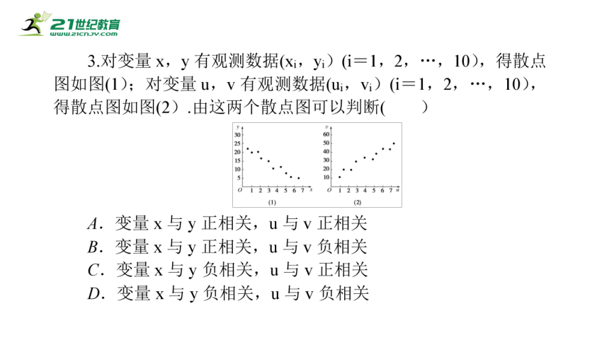 8.1成对数据的统计相关性    课件(共25张PPT)