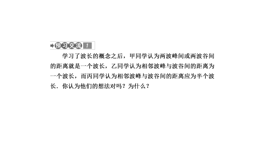 3.2 波的描述  新教材人教版选择性必修第一册 课件 (共50张PPT)