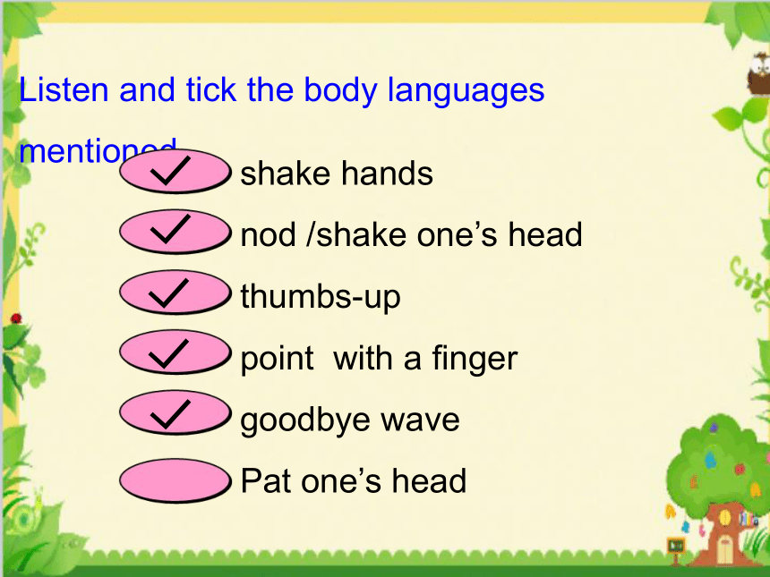 Unit 7 Know Our World Lesson 40 Body Language教学课件17张