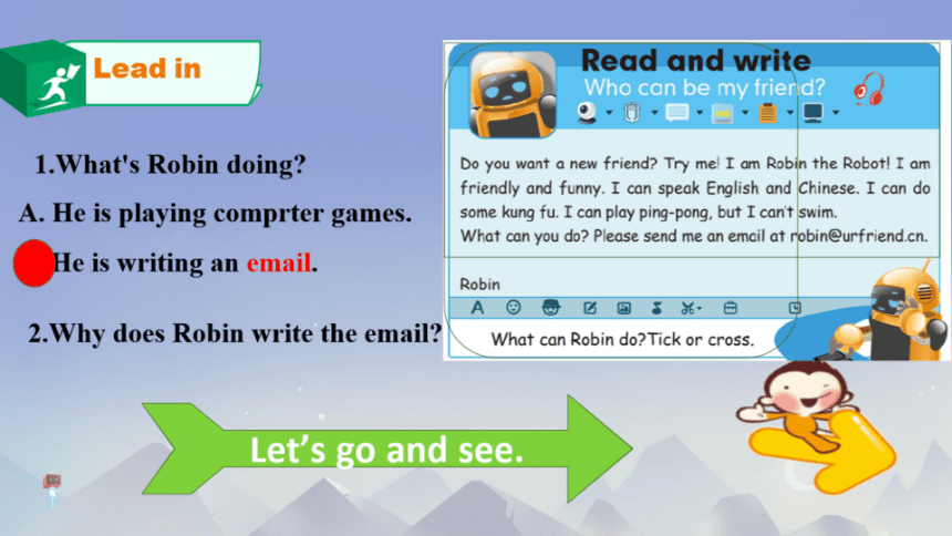 Unit 4 What can you do Part B Read and write（希沃版课件+图片版预览PPT）
