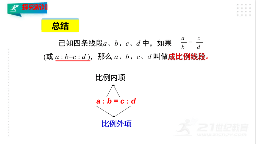 4.1.1 成比例线段 课件（共22张PPT）