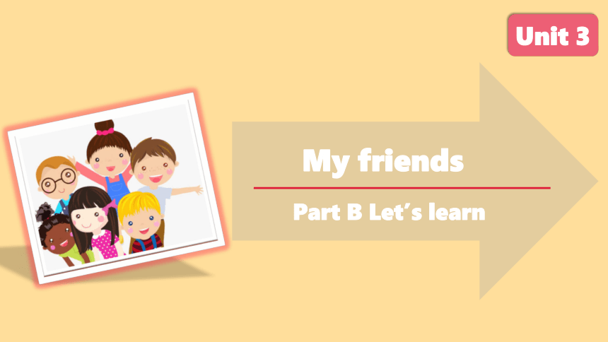 Unit 3 My friends Part B Let’s learn 课件（共29张PPT 内嵌素材）