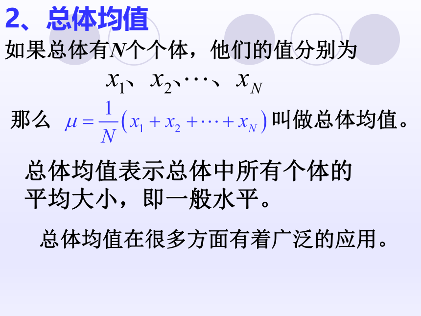 沪教版（上海）数学高三下册-18.1 总体和样本 （课件）(共30张PPT)