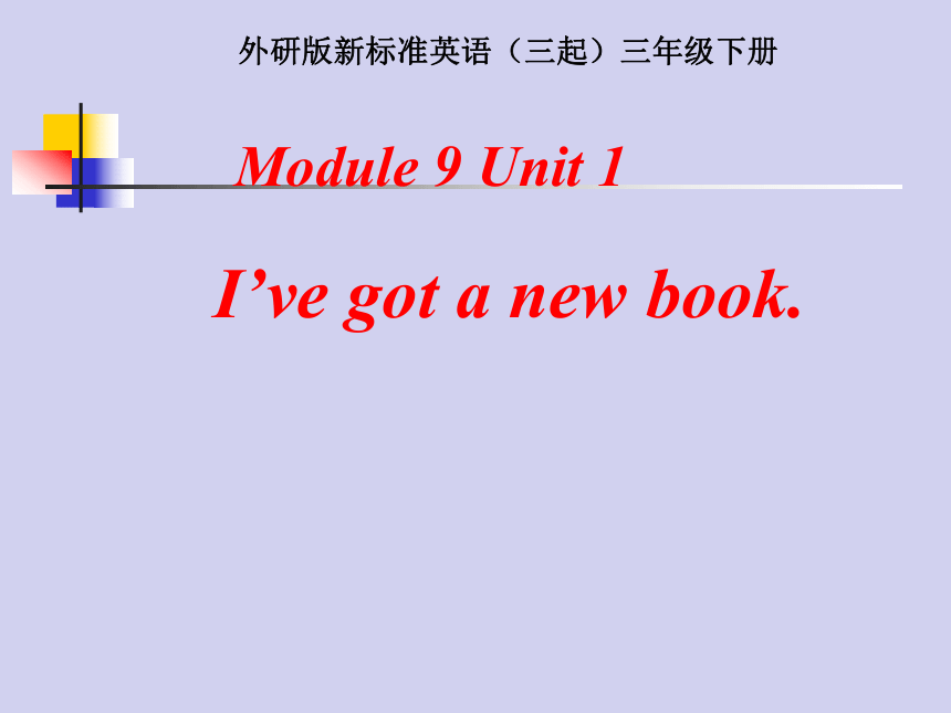 Module 9 Unit 1  I'v got a new book 课件（共32张PPT）
