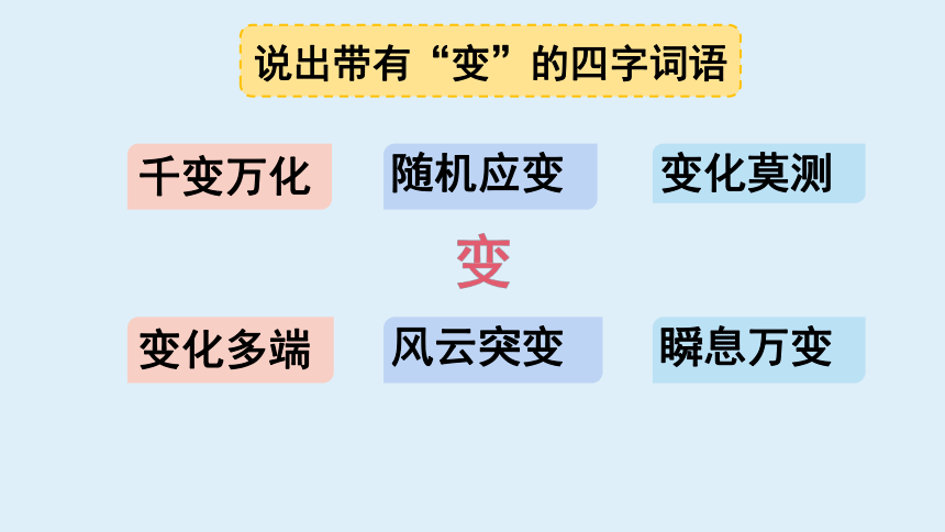 统编版六年级语文上册第一单元 习作：变形记   第一课时  课件