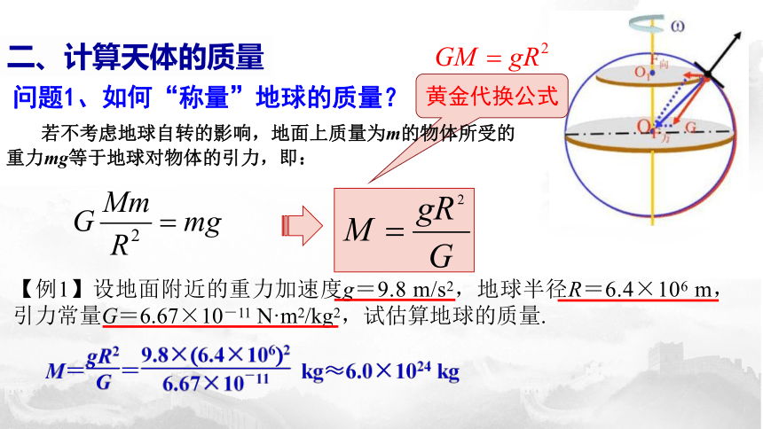 教科版（2019） 必修 第二册 第三章 万有引力定律第3节万有引力定律的应用(共15张PPT)