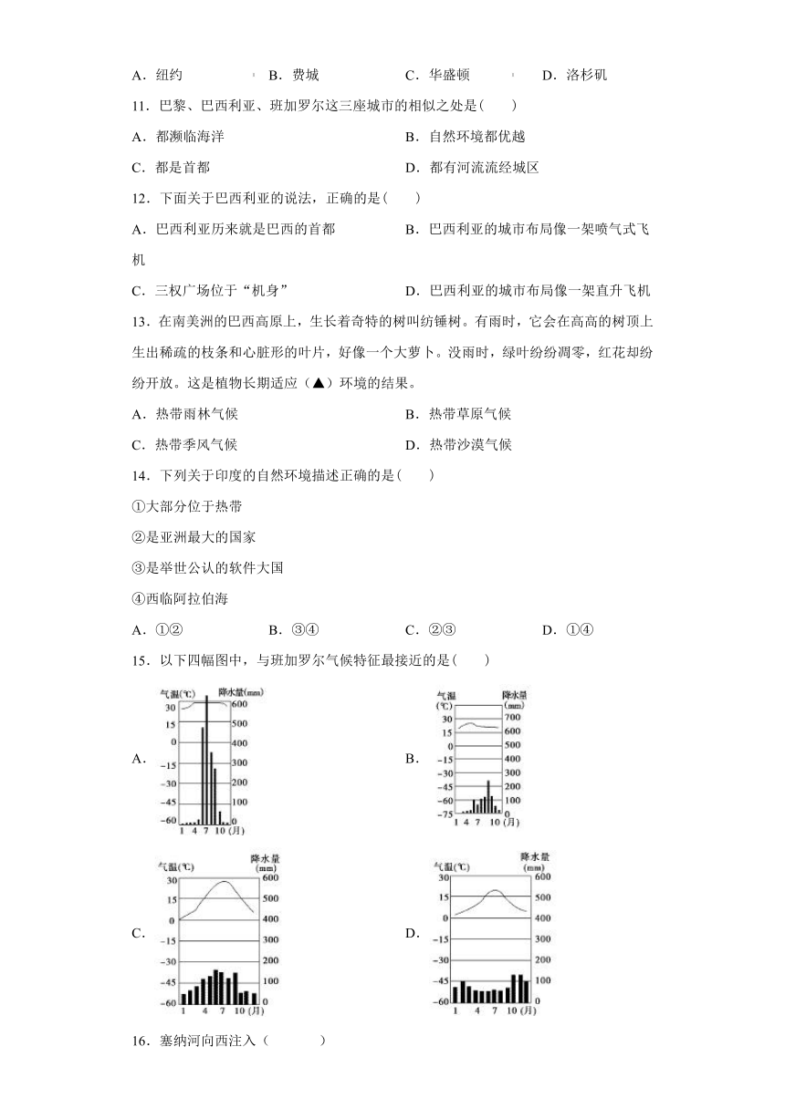 2021年中招历史与社会专题复习精练：专题12文明的中心—城市（含解析）