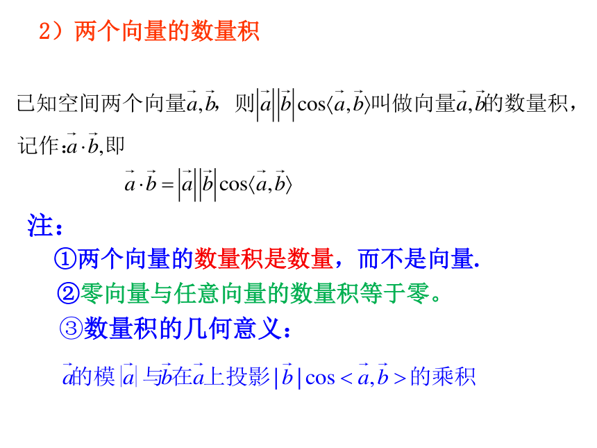 2.2.3空间向量的数量积运算-北师大版高中数学选修2-1课件（18张PPT）