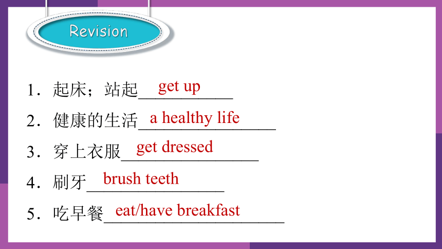 人教版新目标七年级下册Unit 2 What time do you go to school?unit2-SectionB-3a-3b课件(共12张PPT)