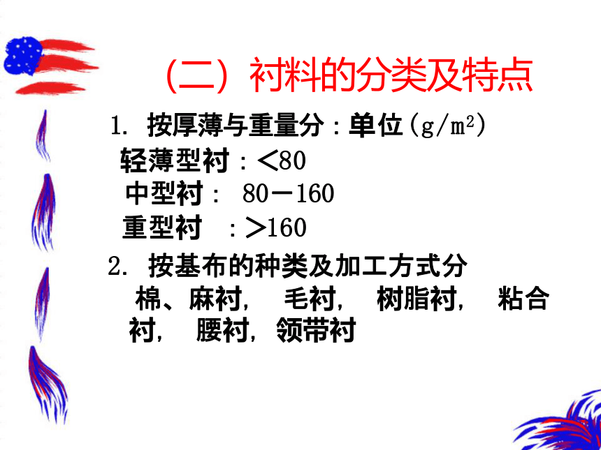 第十章 服装辅料 课件(共42张PPT)- 《纺织服装材料学》同步教学（中国纺织版）