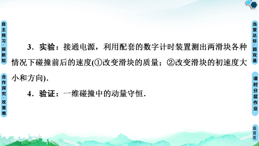 人教版（2019）高中物理 选择性必修第一册 1.4 实验：验证动量守恒定律课件