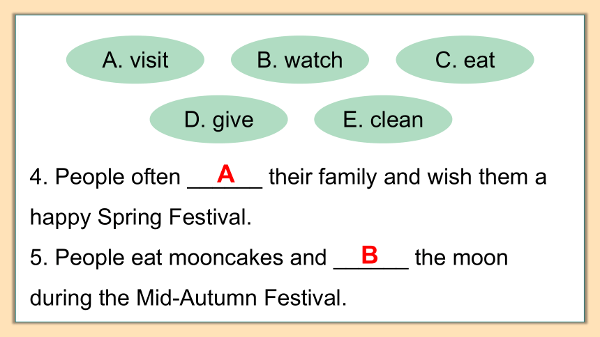 Unit 12 Other festivals in China Lesson 1 课件(共42张PPT)