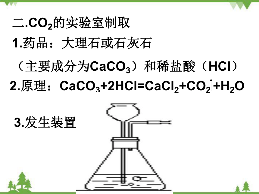 鲁教版九年级化学上册 6.3 大自然中的二氧化碳  课件(共14张PPT)
