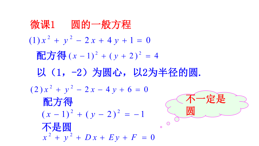 1.2.2圆的一般方程 课件（共32张PPT）