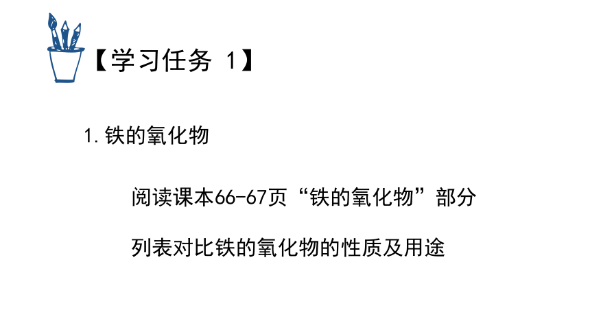 2022-2023学年高中化学人教版必修1-3.1.2铁的重要化合物（共25张PPT）