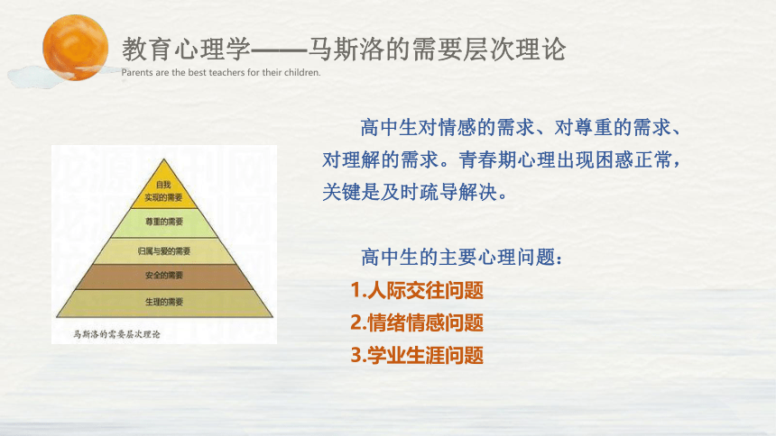 家长怎么说，孩子才爱听 课件-2022-2023学年高中家长会（33张PPT）