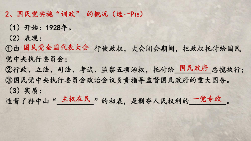 第19讲　南京国民政府的统治和中国共产党开辟革命新道路 课件（41张ppt）