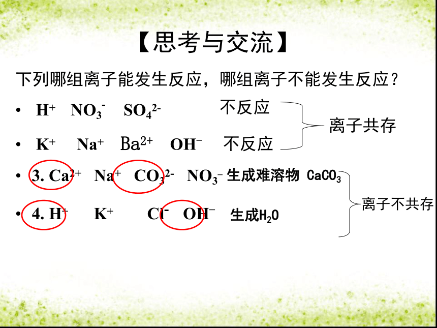 人教版高中化学必修一2.2-离子反应(共20张PPT)