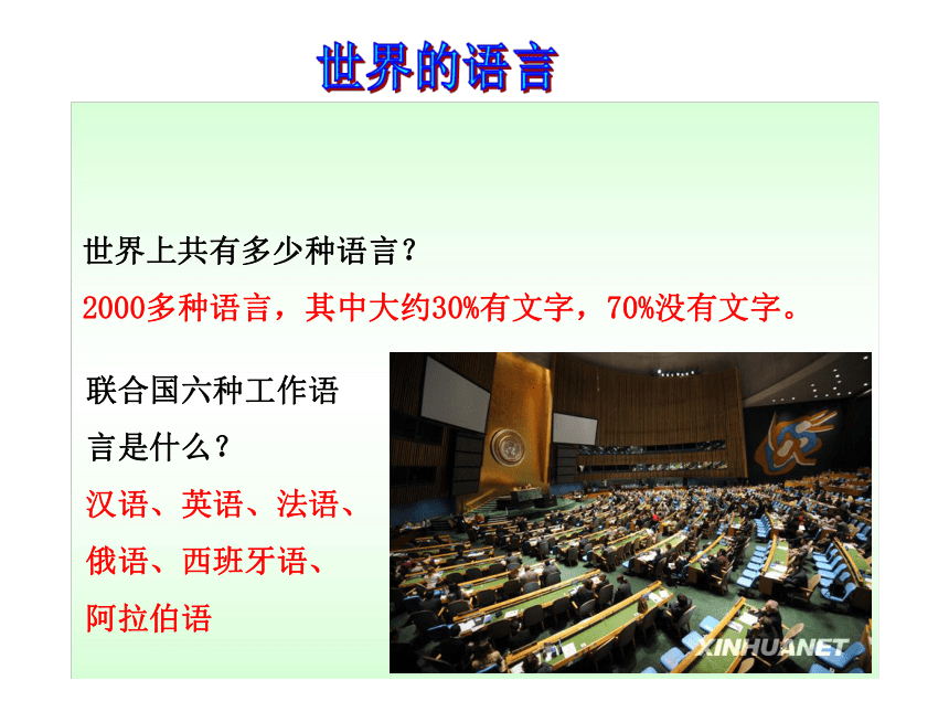 3.3世界的语言与宗教 课件  2022-2023学年湘教版七年级地理上册(共22张PPT)