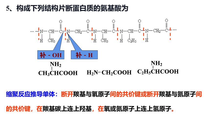 人教版（2019）高二化学选择性必修三 5第五章 合成高分子 单元小结 课件（32张ppt）