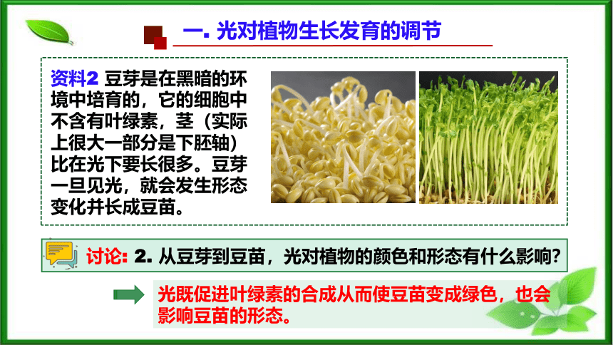 2021-2022学年高二上学期生物人教版选择性必修1-5.4环境因素参与调节植物的生命活动课件（45张ppt）