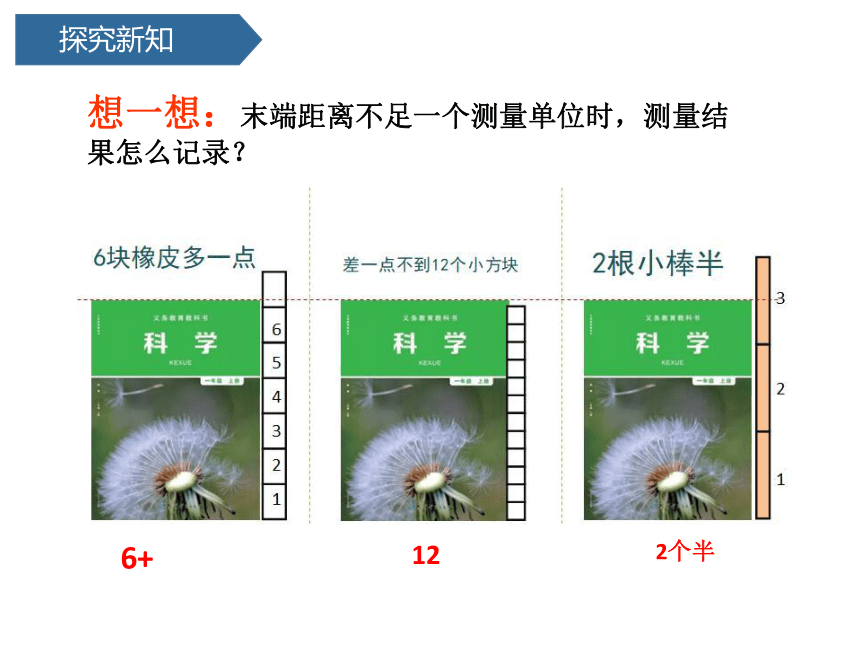 教科版（2017秋）一年级上册科学课件2.4  用不同的物体来测量（课件15张ppt）