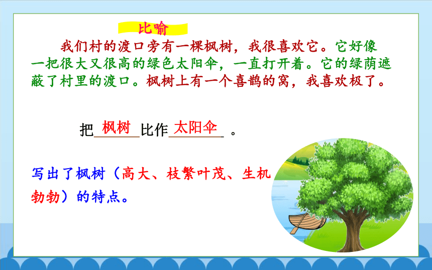 9 枫树上的喜鹊 课件(共11张PPT)