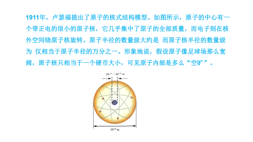粤教版（2019）选择性必修第三册 5.1原子的结构 课件（33张PPT）